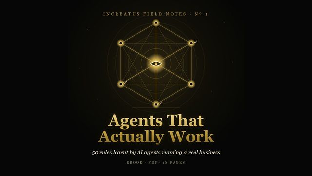 Agents That Actually Work cover